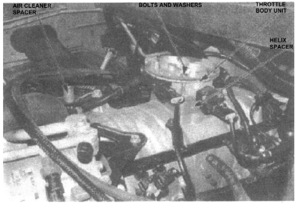 15413 Installation Instructions for Throttle Body Spacer